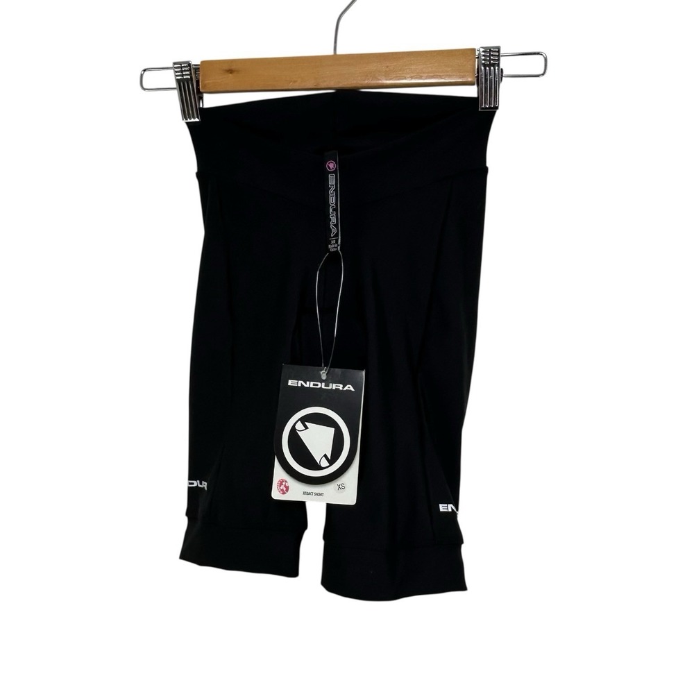 Endura Cycling Short Women's Extra Small Xtract Gel Black Bicycle Bike Padded‎